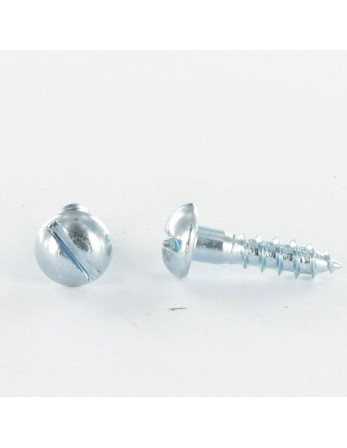 Vis bois Tête cylindrique TC Conique Fendue 8X50 Bichromaté