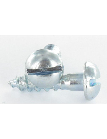 Vis bois Tête cylindrique TC Conique Fendue 8X50 Bichromaté