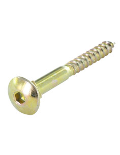 Vis bois TRCC JAPY tête ronde collet carré 6X50 Hexagonal...