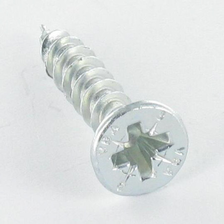 1 x VBA3 Tête fraisée Pozi 5X45 Acier zingué