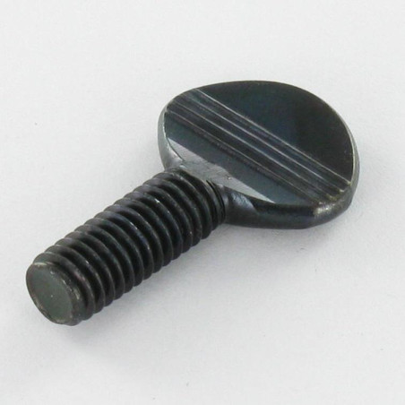 1 x Vis VIOLON M6X15 Acier zingué noir