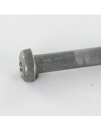 Vis bois Tête ronde TR Pozi N°2 5X16 Acier brut