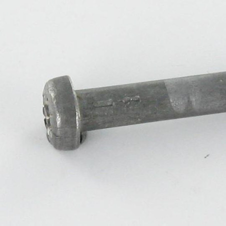 1 x Vis bois Tête ronde TR Pozi N°2 5X16 Acier brut