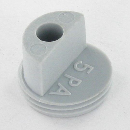 1 x Embase Pour Fixation Miroir Plastique