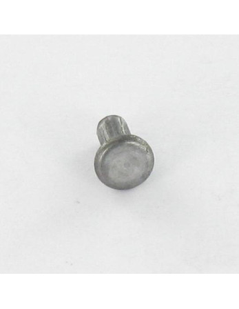 Rivet à frapper Tête plate 6X75 Classe 8.8 Acier brut