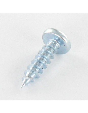 VBA Vis bois agglo Tête ronde TR POZI et fendu 5X20 Diamètre de tête: 10 Acier zingué