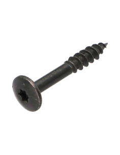Vis Penture 7X60 Filetage total TORX T30 Acier zingué noir