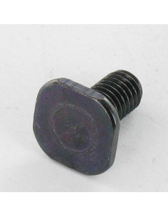 Vis métaux Tête carrée M6X12 12X12X2 Acier zingué noir