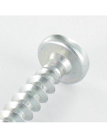 VBA3 Tête ronde TR Pozi 4X20 Acier zingué