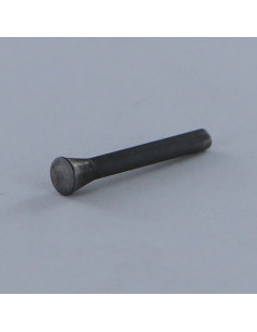 Rivet à frapper Tête fraisée bombée TFB 2.7X22 Acier brut