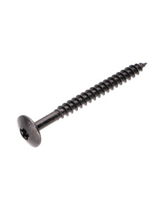 Vis Penture 6X70 Filetage partiel TORX T30 Acier zingué noir