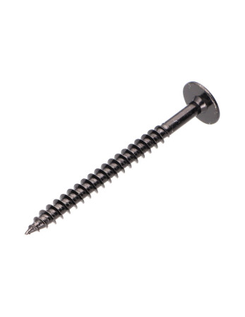 Vis Penture 6X70 Filetage partiel TORX T30 Acier zingué noir