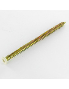 Vis Béton Tête fraisée RED 7.5X120 TORX T30 Bichromaté...