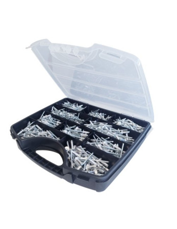 Assortiment de 700 Rivet GORIVET ALX Aluminium Tige acier DEGOMETAL