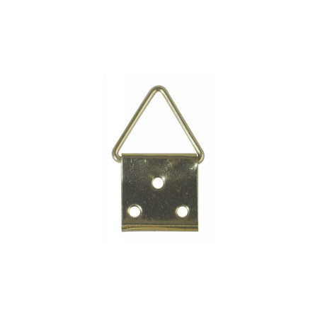 1 x Attache triangulaire pour tableau 12MM Acier brut
