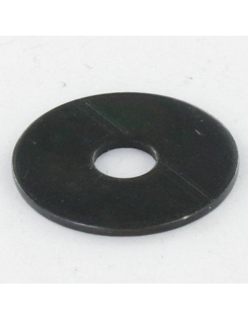 Rondelle Plate M10X36X2 LL Acier zingué noir