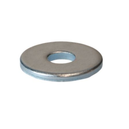 1 x Rondelle pour constructions Bois Intérieur Rond 9X28X3 Acier zingué
