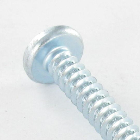 1 x Vis tôle tête cylindrique bombée large Carré 4.2X70 Acier zingué Empreinte carré 2