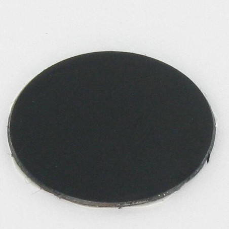 1 x Cache adhésif Diamètre 20 Noir