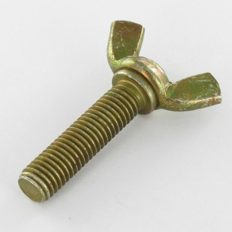 1 x Vis Oreilles M10X40 Forme amEricaine Bichromaté