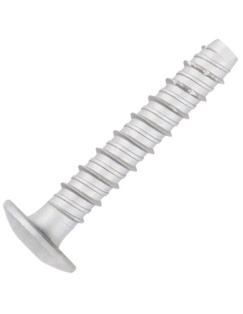 Vis béton Tête Bombée TORX TORX T30 6X60 Acier zingué
