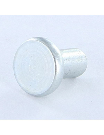 Rivet à frapper Tête plate 6.5X12 Acier zingué Diamètre de tête: 12 EP2