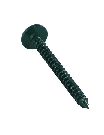 Vis Penture 4.5X50 Filetage total TORX T20 Acier zingué LAQ RAL6005 vert mousse