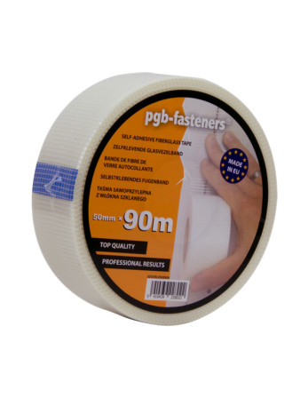 Bande à joint pour plaque de plâtre - fibre adhesive - 50MM Longueur 45METRES