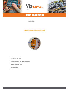 Bande à joint pour plaque de plâtre - fibre adhesive -... 2