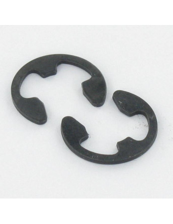 Circlip en E Pour Diamètre Rainure 7 Acier brut