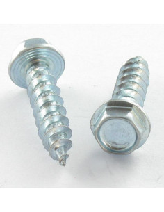 VBA Vis bois agglo Tête hexagonale TH Embase collerette...