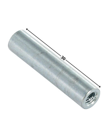 Manchon Cylindrique M5X30 Diamètre Extèrieur 8 Acier zingué