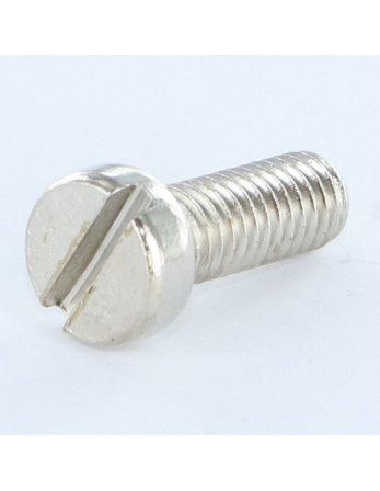 Vis métaux Tête cylindrique bombée TCB Fendue UNC N°8X 1/4 Acier zingué