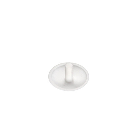 1 x Cache tête de vis Polyéthylène Diamètre de tête: 12 Diametre de tige 3 Longueur tige 7 RAL9010 blanc pur