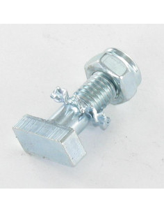 Vis métaux PARALLE M5X15+ECR FR+RD. à dentures...