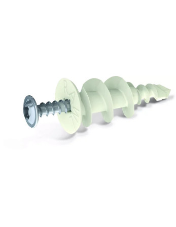 Cheville Nylon Vis autoperceuse RAWLPLUG 14X32 Avec Vis Acier zingué