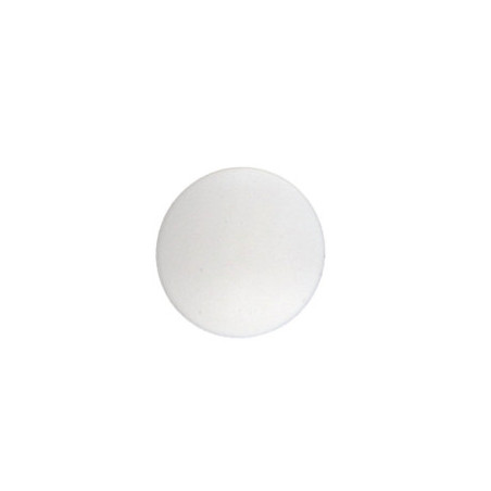 1 x Cache tête de vis Polyéthylène Diamètre de tête: 12 Diametre de tige 3 Longueur tige 6 RAL9010 blanc pur