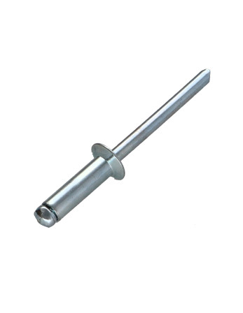 Rivet aveugle tout acier ZING 3.2X6 Epaisseur de serrage 1 à 3 Tête fraisée