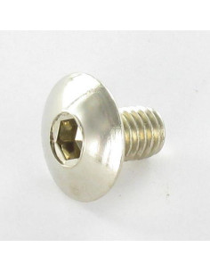 Vis Poelier M6X45 Clé de 4 HC4 Acier nickelé