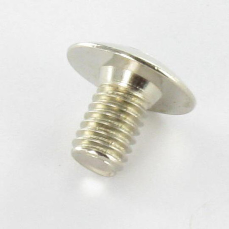 1 x Vis Poelier M6X45 Clé de 4 HC4 Acier nickelé