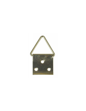 Attache triangulaire pour tableau 14MM Acier brut