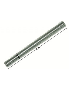 Tige filetée M14 Longueur 2 mètres Acier zingué 2