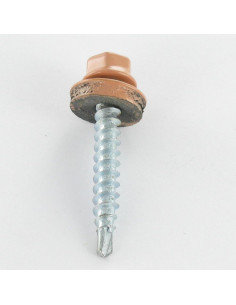 Vis autoperceuse Tête hexagonale TH 4.8X35 Rondelle... 2