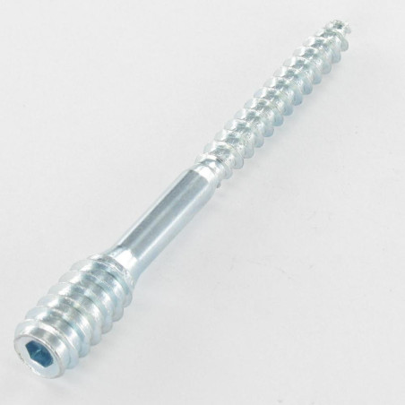 1 x Vis de reglage pour fenêtre 6X80 Filetée sur 40/21 Acier zingué 96 heures brouillard salin sans rouille rouge