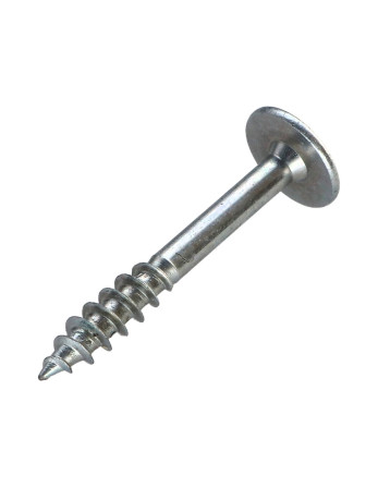 Vis Penture 7X50 Filetée sur 23 TORX T30 Acier zingué 200 Heures brouillard salin sans rouille rouge