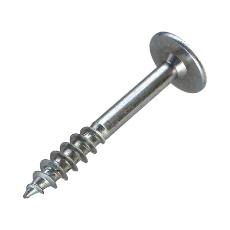 1 x Vis Penture 7X50 Filetée sur 23 TORX T30 Acier zingué 200 Heures brouillard salin sans rouille rouge