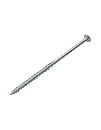 VBA Vis bois agglo Tête fraisée TORX T30 6X130 Filetée sur 70 Acier zingué
