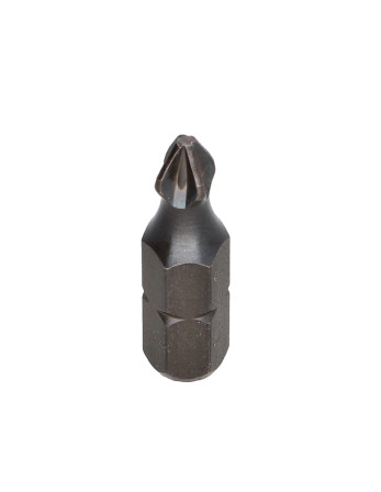Embout Qualité industrielle 1/4" C6.3 Pozi N°1 Longueur 25