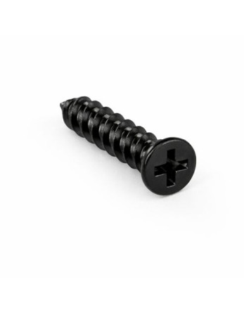 Vis autotaraudeuse Pour Plastique Tête fraisée Phillips n° 0 2X6 Acier zingué noir microvis