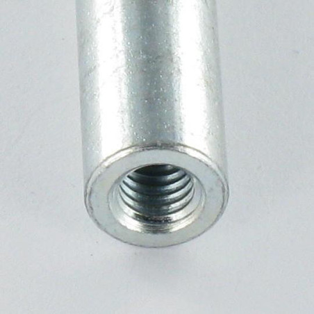 1 x Manchon Cylindrique M12X40 Diamètre Extèrieur 15 Acier zingué